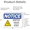 Signmission 5 in Height, 7 in Width, Vinyl Decal, Rectangle OS-2PACK-NS-D-57-L-18965 - alternate 3